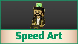Minecraft Speed Art - CaptainSparklez
