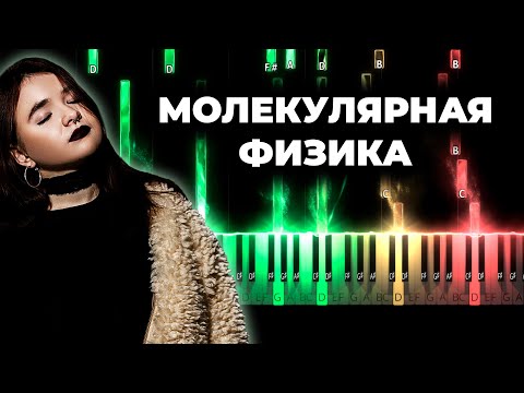 алена швец - молекулярная физика караоке, текст, кавер на пианино