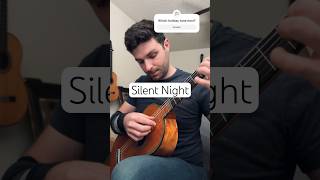 Silent Night played with harmonics ⭐️ #classicalguitar #christmasmusic #guitar #spanishguitar