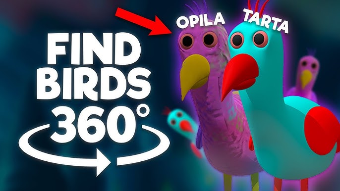 Opila Bird Reunites With Her Husband Tarta Bird Scene - Garten Of BanBan 3  2023 