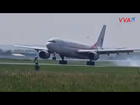 Air Algérie : magnifique atterrissage à Paris Orly