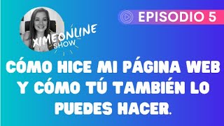 CÓMO HICE MI PÁGINA WEB YO SOLA | EP#5 screenshot 2