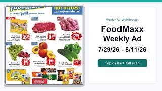 FoodMaxx Weekly Ad (7/29/26 - 8/11/26) Top Deals