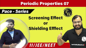 Periodic Properties 7 | Z effective | Effective nuclear charge | Screening Effect | Shielding Effect