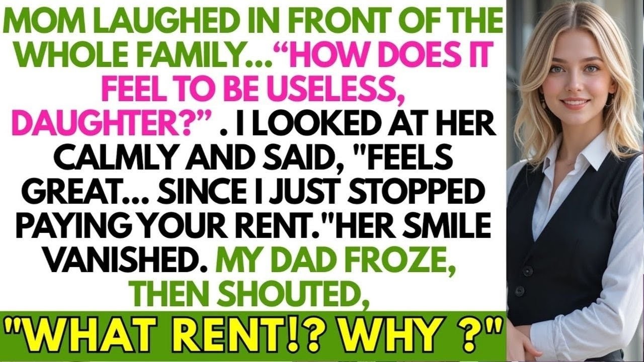 Mom Laughed In Front Of The Whole Family...“How Does It Feel To Be Useless, Daughter?”