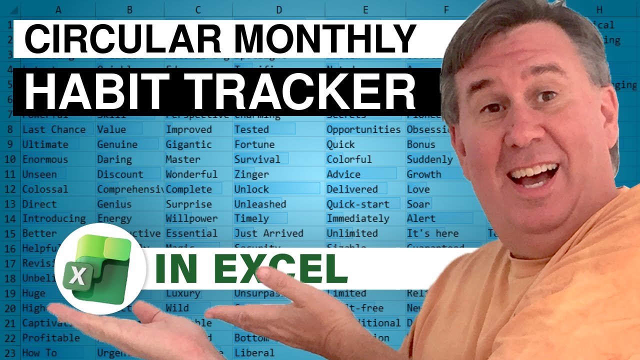 Excel — Как оформить таблицу Excel в виде круга (печатайте данные в широком формате на вертикальн...
