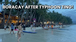 BORACAY Philippines | November 5 2025 | Walk Tour At The White Beach & D’Mall After Typhoon Tino 