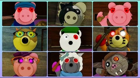 Piggy: RP Remodeled Skins All Jumpscares.
