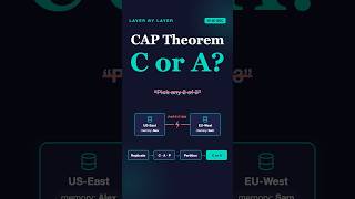 CAP Theorem Explained in 60 Seconds | Consistency vs Availability #Shorts