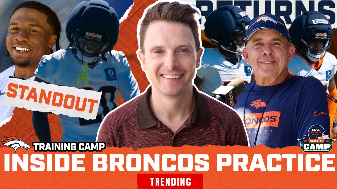 Jaylen Waddle & Key Starter RETURNS to Practice, Jonah Coleman Stands Out & More | Inside Broncos