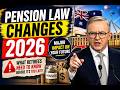 Pension law changes 2026 🇦🇺 1080p