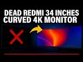 Dead Redmi 34" Curved 4K Monitor 100% Fixed! What Happened?