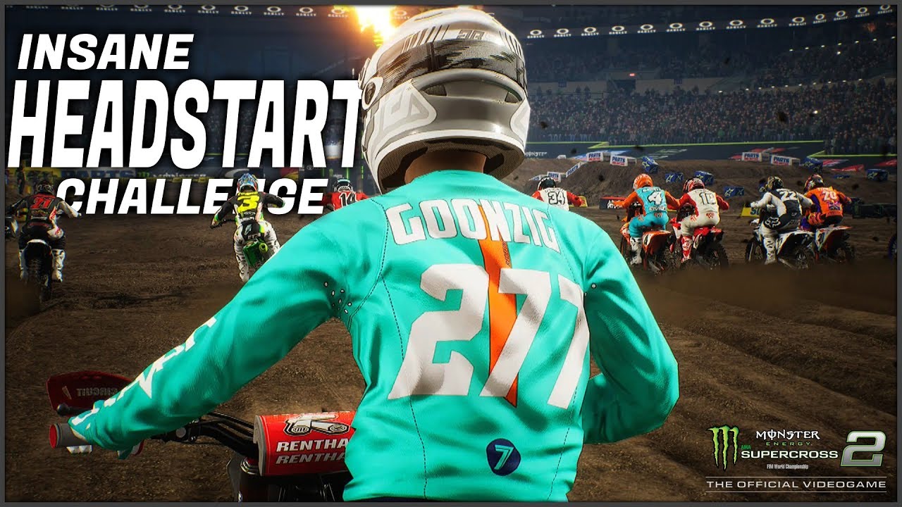 HEADSTART CHALLENGE in INDIANAPOLIS! Supercross The Game 2 450