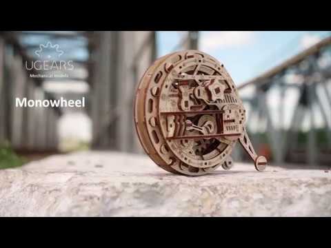 Ugears Monowheel: Assemble Me. Propel Me