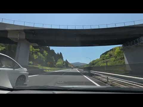 【車載動画】速見IC～大分自動車道(E34)～九重IC