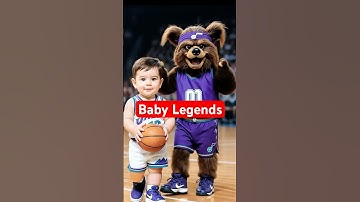 Baby Legends #ai #aisports #legend #mascot #baby #basketball