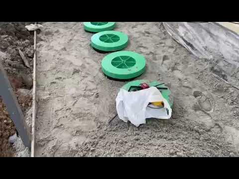 Монтаж станции Диамант 4 с принудительным сбросом под ключ - YouTube