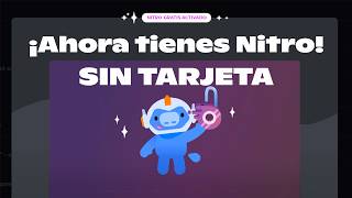Rápido Discord Regala Nitro Gratis Sin Tarjeta 2025