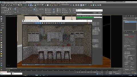 3Dsmax Tutorials, Learn 3D Modeling & Texturing a Stylish Kitchen from Scratch in 3dsmax ( Part 11)