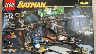 Unboxing The Best LEGO BATMAN BATCAVE MADE!! RARE!! (Set 7783)