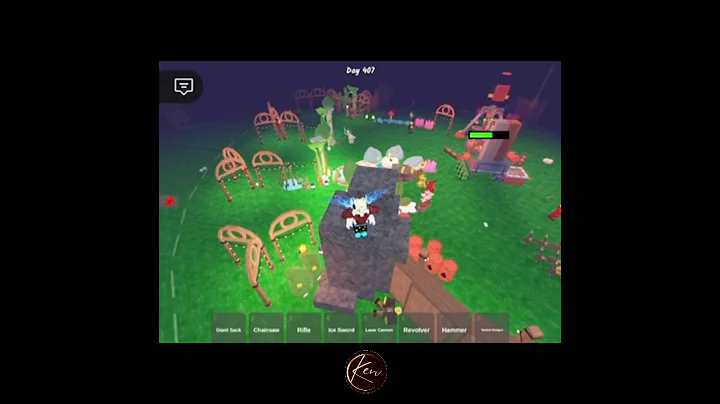 Decorating my Camp in 99 nights in the Forest! #99nights #99nightintheforest