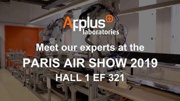 Applus+ Laboratories at Paris Air Show - A+ Glide Forming
