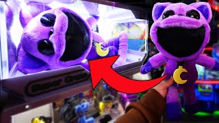 Official CatNap Plush LOCKED Inside Claw Machine (Poppy Playtime Chapter 3)