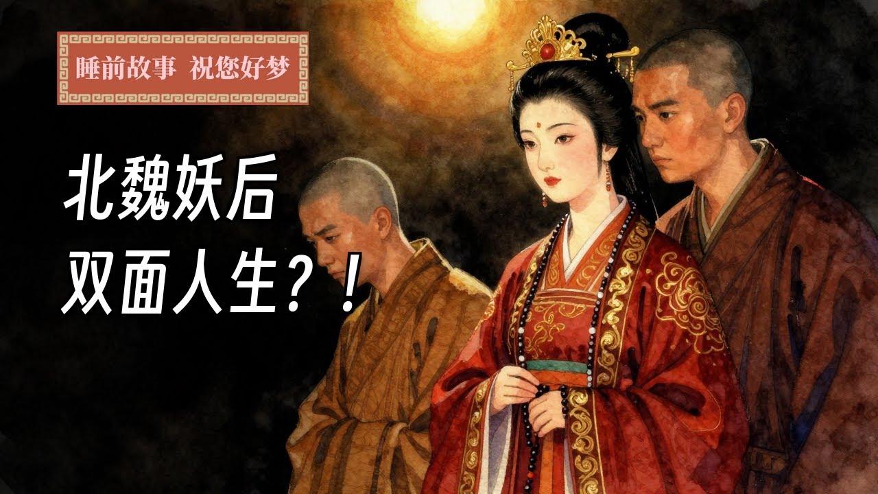 北魏胡太后的双面人生：白天在佛堂念经，晚上在后宫逼迫年轻和尚破戒？| 睡前故事