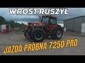 Wrost jazda próbna po długim postoju. Co oni mu zrobili? Magnum 7250 Pro chce do pracy.