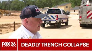 Trench Collapse Kills 1 At Conroe Construction Site