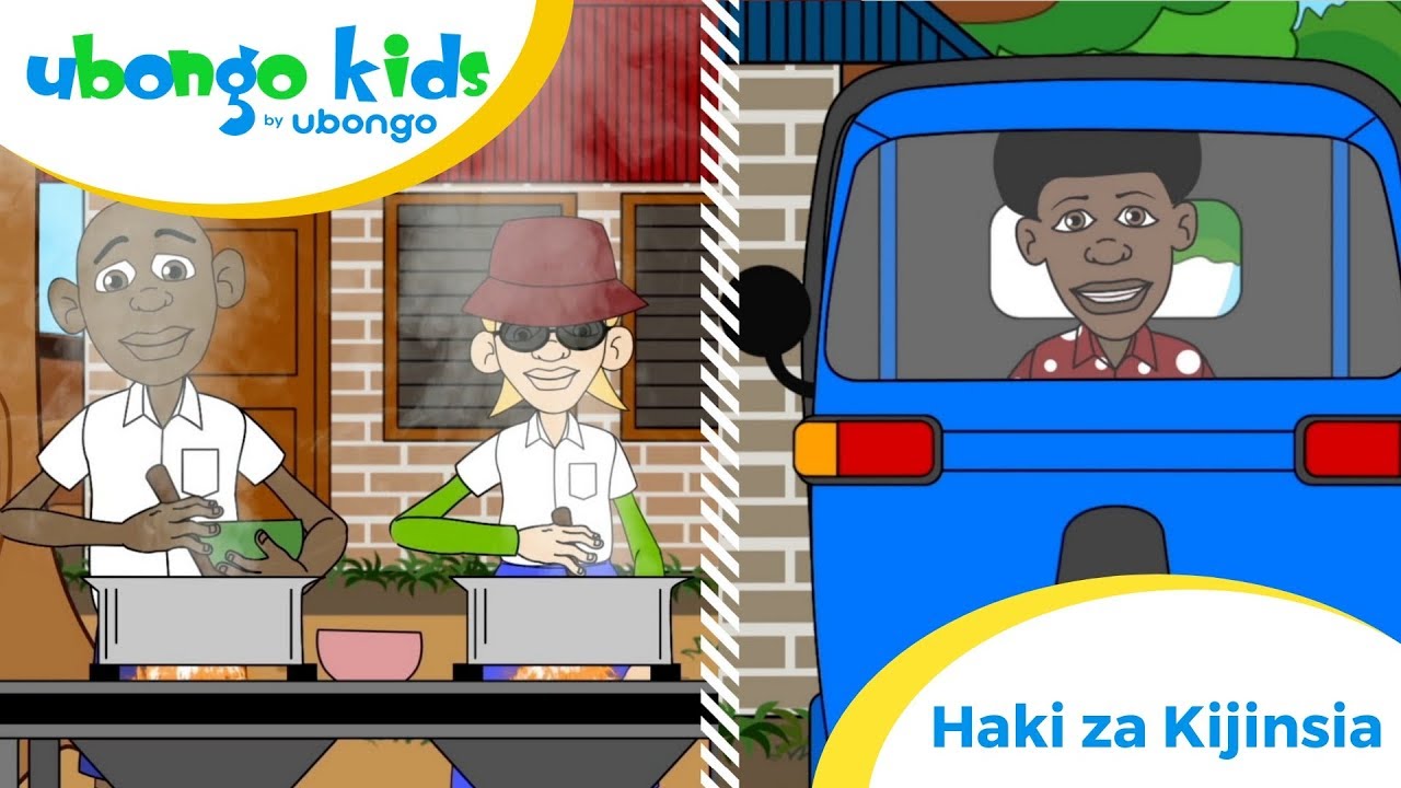 Webisode 55 Haki za Kijinsia  Ubongo Kids  European Union  Katuni za Elimu