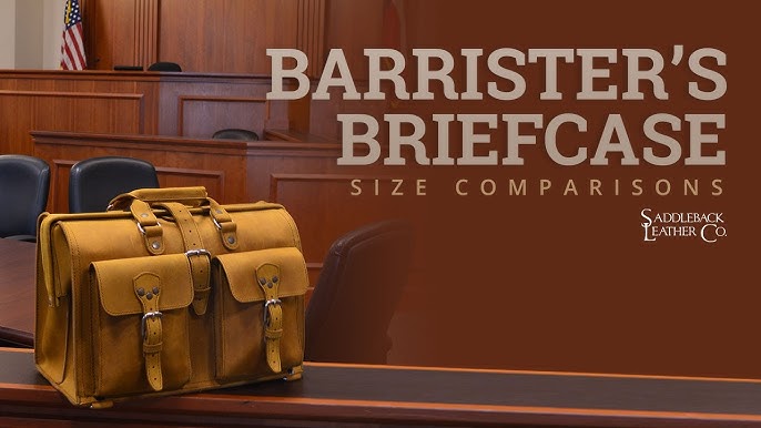 Two knock off Saddleback Leather briefcases. Analysis. 