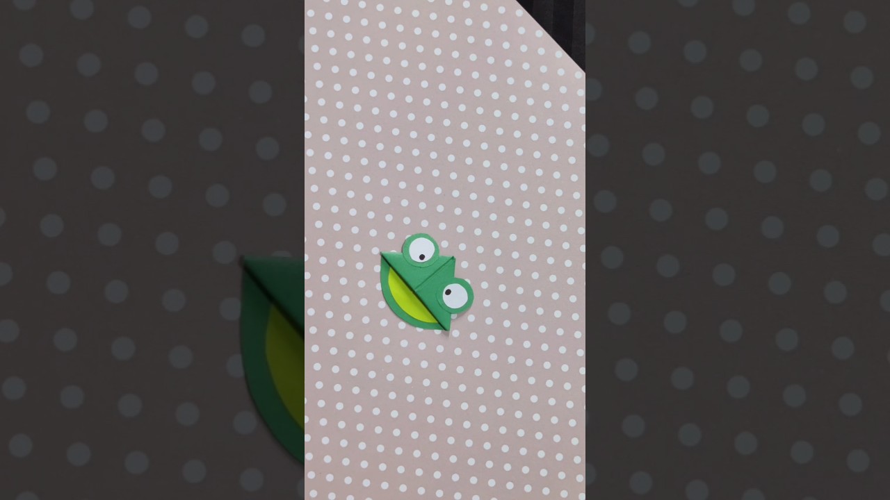 Cute Bookmark (Frog)🐸