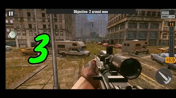 Sniper Zombies - Region 1 Atlanta - Gameplay Walkthrough - Android iOS - Part 3