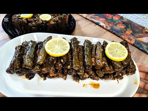 ANNE USULÜ YAPRAK SARMA TARİFİ 😍 Kolay ve pratik bir Yemek Tarifi