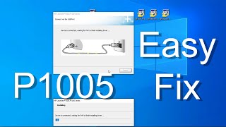 Fix HP LaserJet P1005 Printer Installation Error or Disappears