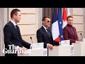 Macron Expresses Support Of Greenland In Greenlandic And Danish