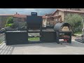 Barbecue moderne avec four maximus prime arena av115m exclusive my barbecue