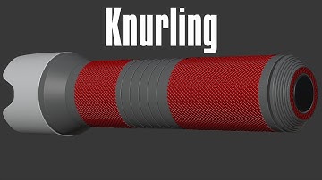 How To Make Knurling In Blender / Advanced Modeling Techiques pt 1