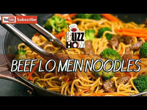 BEEF LO MEIN NOODLES