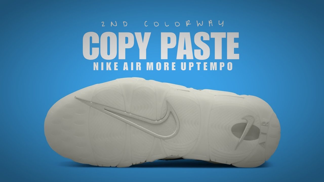 Nike Air More Uptempo WHITE COPY PASTE 2022 DETAILED LOOK + PRICE 
