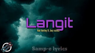Langit - ron henley (samp-e lyrics) langitlyrics ronhenley lyricslangit