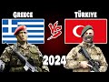 Greece vs trkiye military power comparison 2024  trkiye vs greece military power 2024