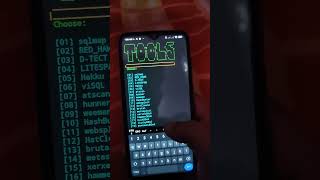 Termux Ethical Hacking Tools #learning #kalilinux #tech