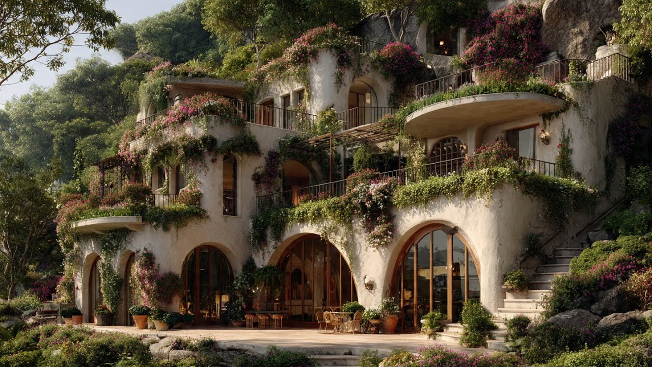 This Curved Cottage Feels Like a Dream You Don’t Want to Wake From❤️!