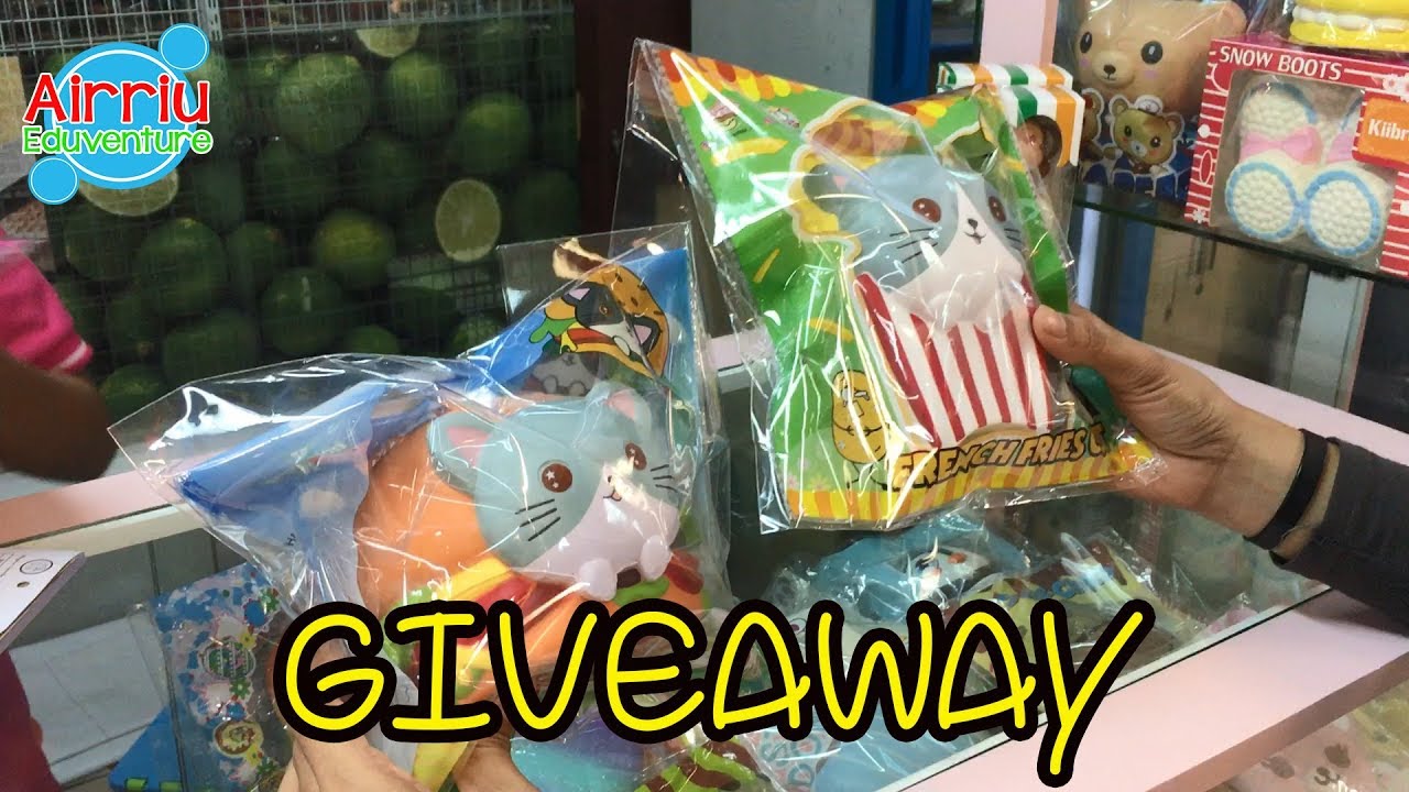 Giveaway Squishy (Indonesia Only) - [SUDAH DITUTUP] - YouTube