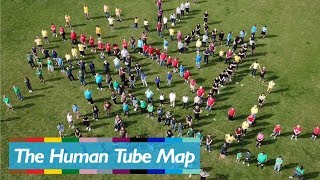 We Made A Human Tube Map