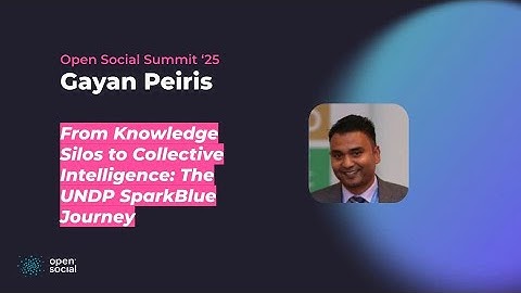 How the UN Is building a global knowledge network: Community Collaboration and AI at SparkBlue.org