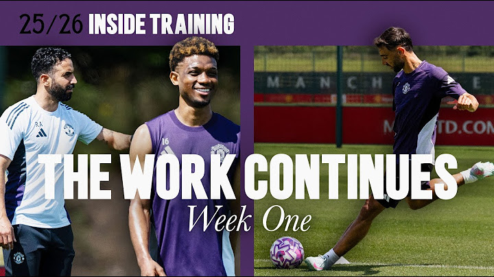 Work On The Grass Continues | Inside Training 👀