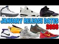 JANUARY 2026 AIR JORDAN NIKE SNEAKER RELEASE DATES 